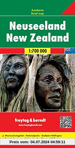 Freytag Berndt Autokarten, Neuseeland - Maßstab 1:700.000 (freytag & berndt Auto + Freizeitkarten)