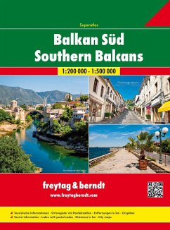 Freytag & Berndt Atlas Superatlas Balkan Süd. Superatlas Southern Balcans von Freytag-Berndt u. Artaria