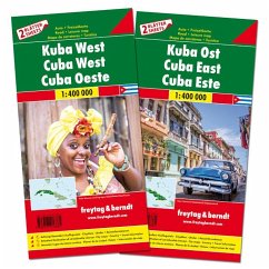 Freytag & Berndt Auto + Freizeitkarte Kuba West und Ost, Autokarten Set, 2 Bl. von Freytag-Berndt u. Artaria