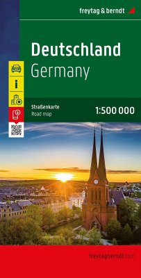 Deutschland, Straßenkarte 1:500.000, freytag & berndt. Alemania. Duitsland; Germany; Allemagne; Germania von Freytag-Berndt u. Artaria