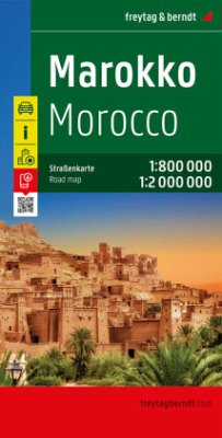 Freytag & Berndt Autokarte Marokko. Morocco. Maroc; Marocco von Freytag-Berndt u. Artaria