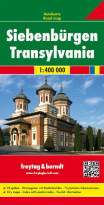 Freytag & Berndt Autokarte Siebenbürgen / Transylvania / Transilvania / Transsilvanie von Freytag-Berndt u. Artaria