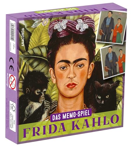 Frida Kahlo – Memospiel: Memo-Spiel mit 40 Spielkarten im Spielkarton Frida Kahlo – Memospiel: Memo-Spiel mit 40 Spielkarten im Spielkarton von Anaconda Verlag