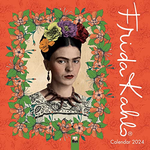Frida Kahlo 2024: Original Flame Tree Publishing-Kalender [Kalender] (Wall-Kalender) von Brown Trout-Auslieferer Flechsig
