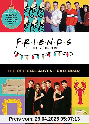 Friends: The Official Advent Calendar (2021 Edition): 25 days of surprises with Mini books, Mementos and more