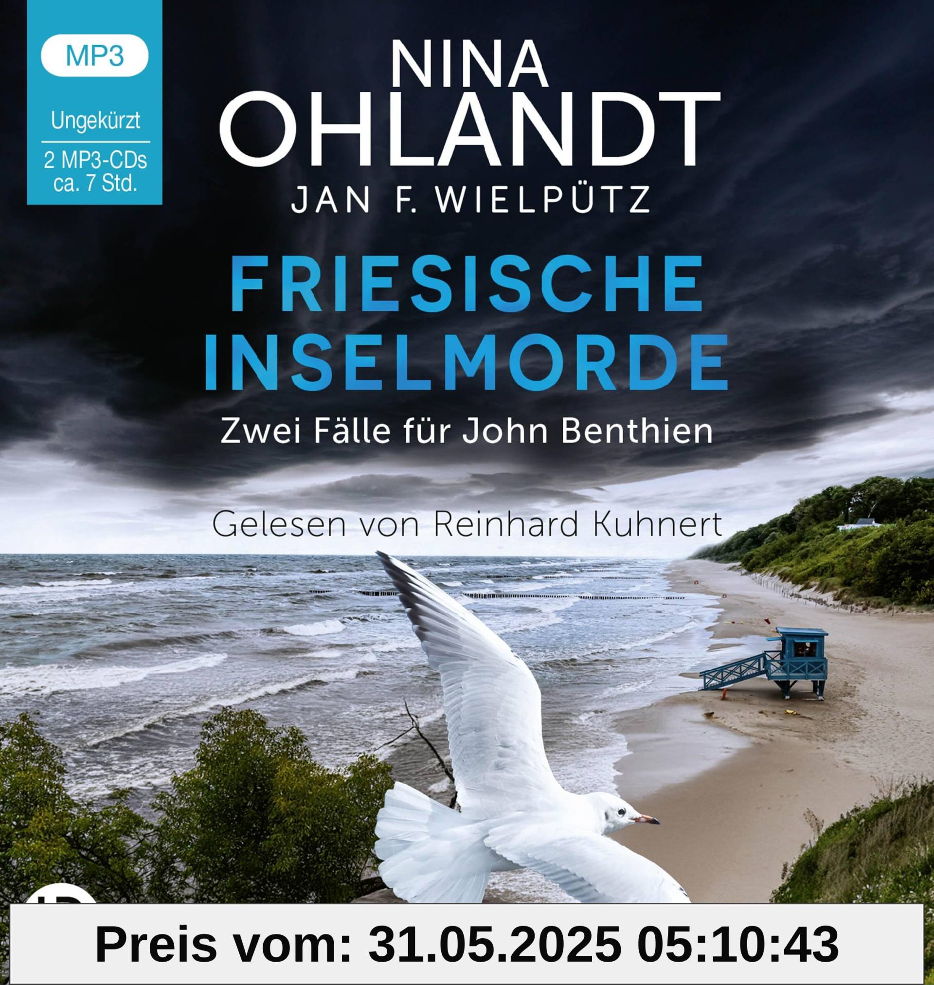Friesische Inselmorde: Zwei Fälle für John Benthien. Nun schweigst auch du / Stürmisch die Nacht. (Die John-Benthien-Kurzkrimis, Band 3)