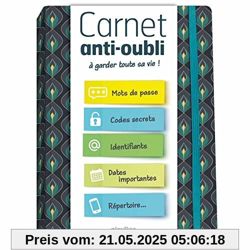 Frigobloc Mon carnet anti oubli: Le carnet pour tout noter au même endroit et ne plus jamais rien oublier !