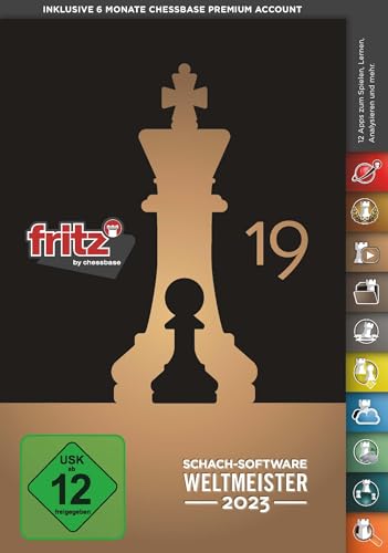 Fritz 19: Das ganz grosse PC-Schachprogramm - Schachsoftware-Weltmeister 2023 von ChessBase