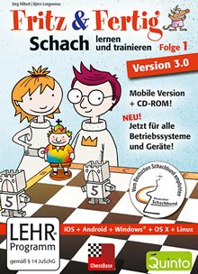 Fritz&Fertig! Folge 1: Schach lernen und trainieren - Version 3: Neu: Jetzt für alle Betriebssysteme und Geräte! von ChessBase