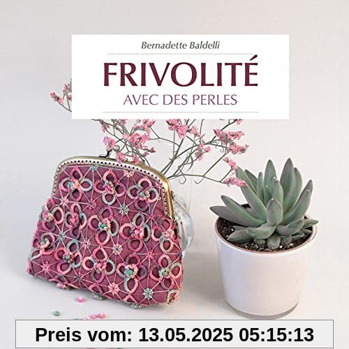 Frivolité avec des perles