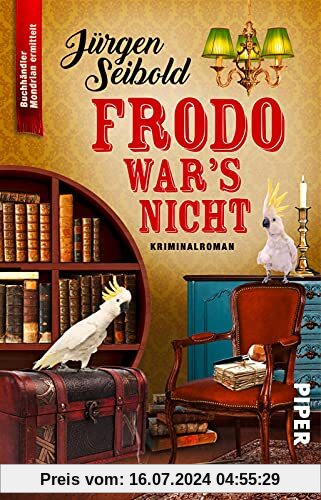 Frodo war's nicht (Lesen auf eigene Gefahr 3): Kriminalroman | Humorvoller Cosy Crime über einen Buchhändler im Ermittlungsfieber zu J.R.R. Tolkiens 130. Jubiläum