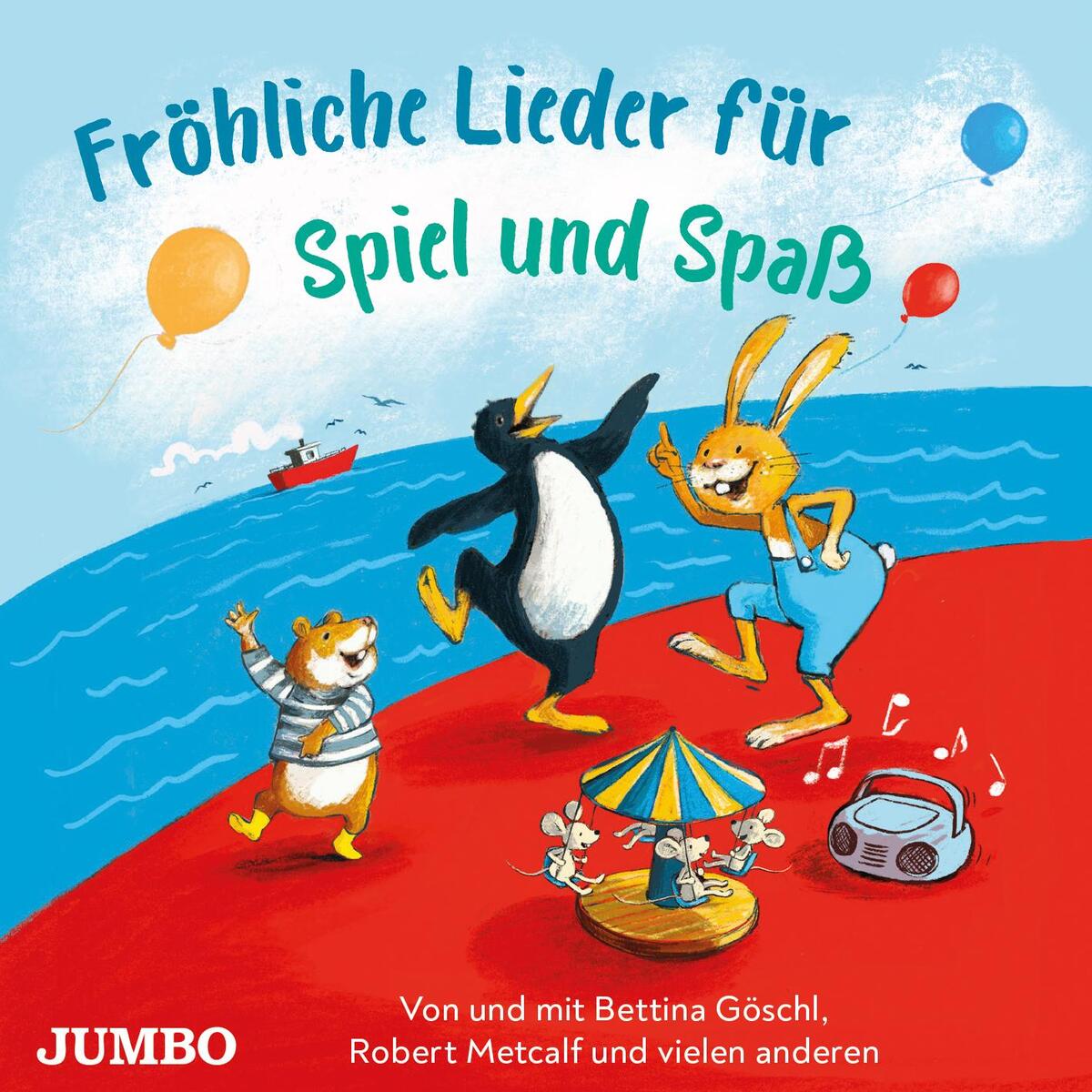 Fröhliche Lieder für Spiel und Spaß von Jumbo Neue Medien + Verla