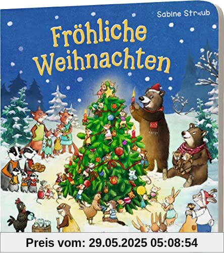 Fröhliche Weihnachten: Kleines Wimmelbuch für Kinder ab 2 Jahren Fröhliche Weihnachten: Kleines Wimmelbuch für Kinder ab 2 Jahren