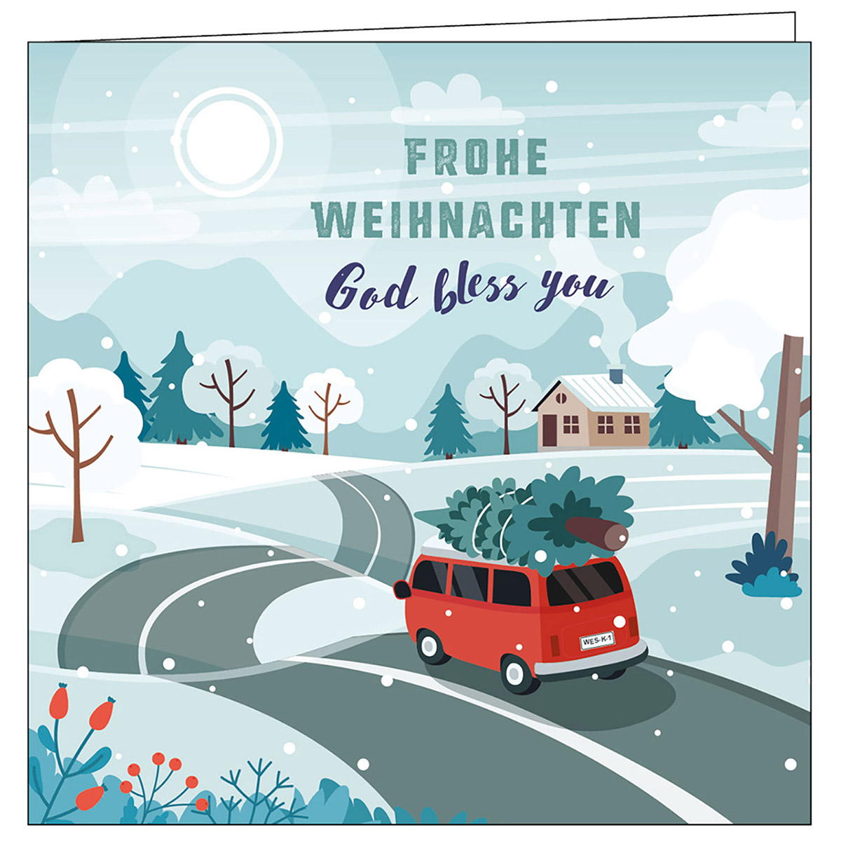 Frohe Weihnachten - God bless you Frohe Weihnachten - God bless you von Kawohl-Verlag