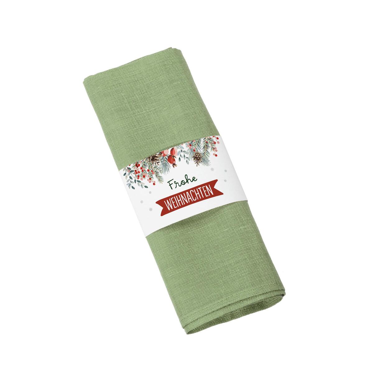 Frohe Weihnachten - Serviettenbanderole Frohe Weihnachten - Serviettenbanderole von Brunnen-Verlag GmbH