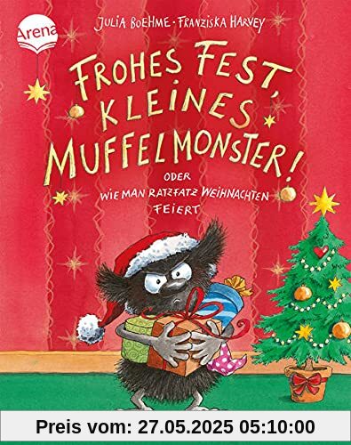 Frohes Fest kleines Muffelmonster: oder wie man ratzfatz Weihnachten feiert: Ein Weihnachtsbilderbuch im handlichen Format; von 3-6 Jahren Frohes Fest kleines Muffelmonster: oder wie man ratzfatz Weihnachten feiert: Ein Weihnachtsbilderbuch im handlichen Format; von 3-6 Jahren