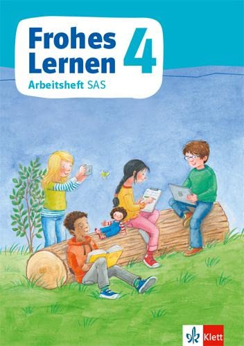 Frohes Lernen Sprachbuch 4. Ausgabe Bayern: Arbeitsheft SAS Klasse 4 (Frohes Lernen. Ausgabe für Bayern ab 2021) von Klett