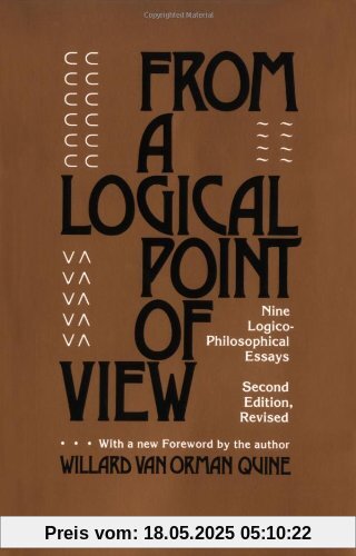 From a Logical Point of View From a Logical Point of View