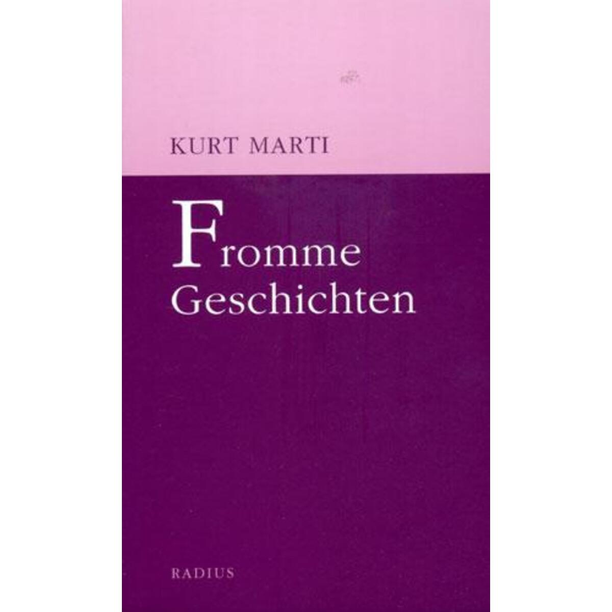 Fromme Geschichten von Radius-Verlag GmbH