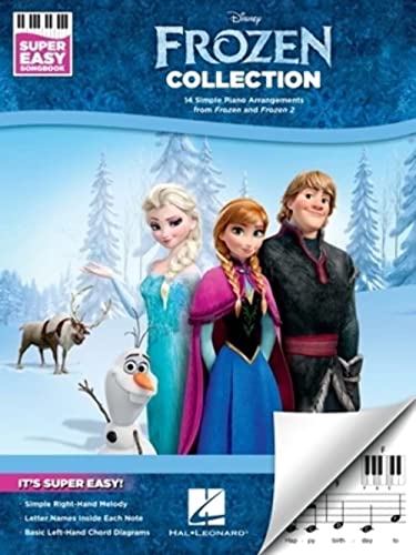 Frozen Collection - Super Easy Songbook: 14 Simple Piano Arrangements from Frozen and Frozen 2 Frozen Collection - Super Easy Songbook: 14 Simple Piano Arrangements from Frozen and Frozen 2