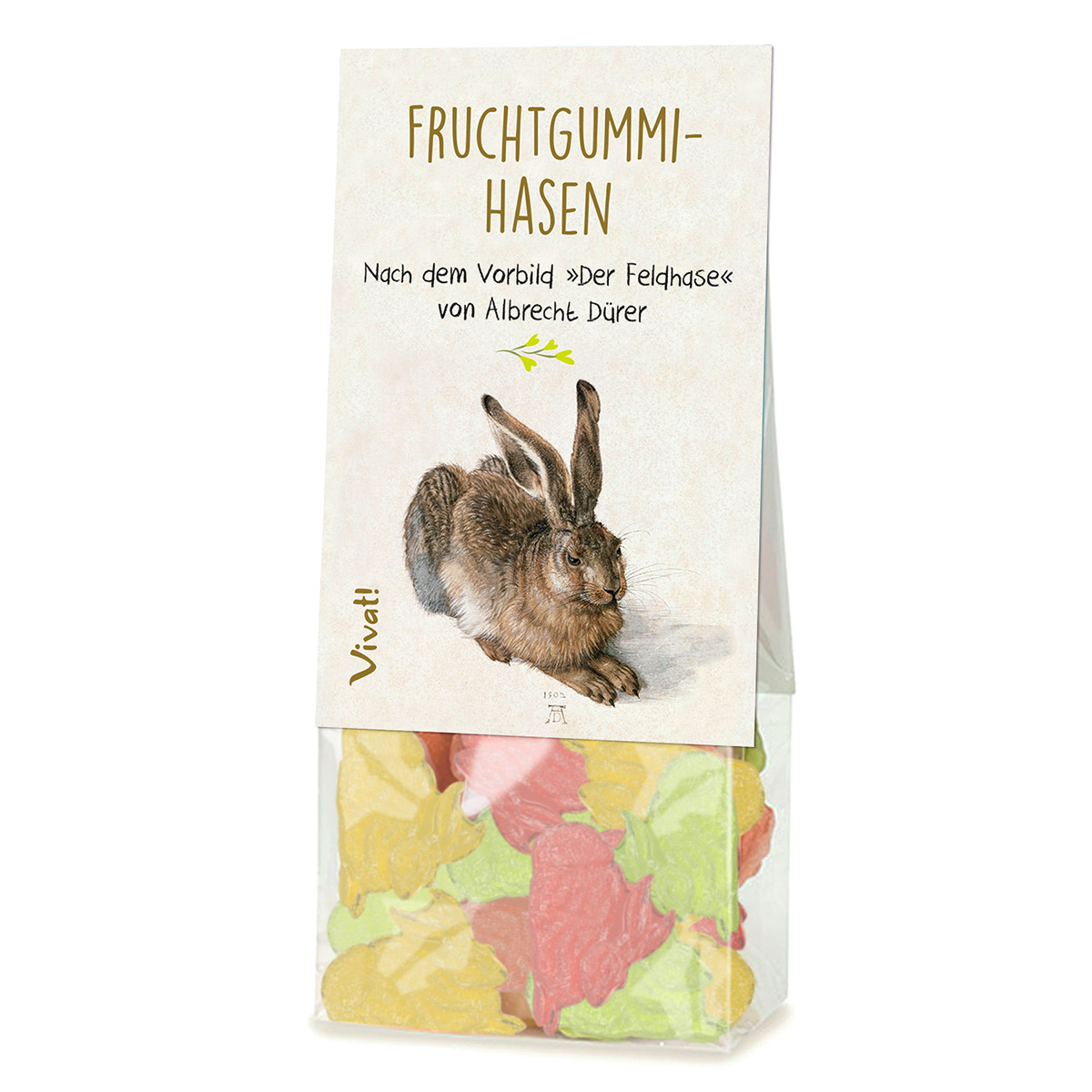 Fruchtgummi »Dürers Feldhase« Fruchtgummi »Dürers Feldhase« von St. Benno Verlag