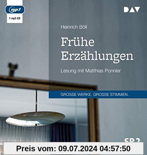 Frühe Erzählungen: Lesung mit Matthias Ponnier (1 mp3-CD)
