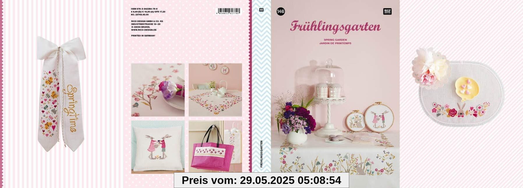 Frühlingsgarten: 44 Stickideen für den Frühling Frühlingsgarten: 44 Stickideen für den Frühling