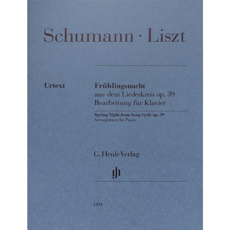 Frühlingsnacht op 39/12