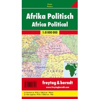 FuB Afrika physisch-politisch 1 : 8 000 000 Planokarte