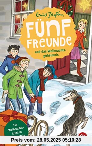 Fünf Freunde und das Weihnachtsgeheimnis: Ein Weihnachtskrimi in 24 Kapiteln - Mit perforierten Seiten zum Auftrennen