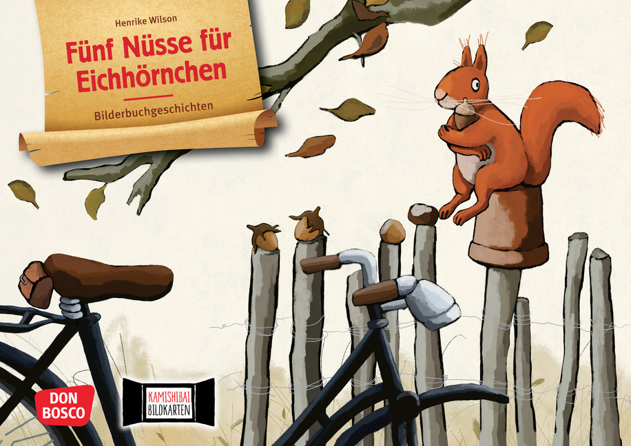 Fünf Nüsse für Eichhörnchen. Kamishibai Bildkartenset Fünf Nüsse für Eichhörnchen. Kamishibai Bildkartenset von Don Bosco Medien