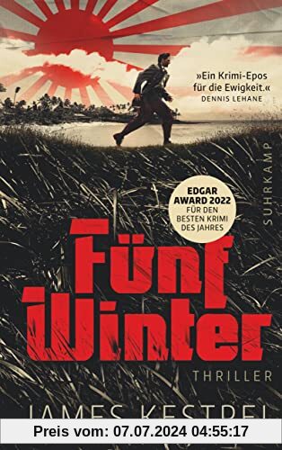 Fünf Winter: Thriller | »Eine höllisch gute Geschichte. ›Fünf Winter‹ hat mich umgehauen.« Stephen King (suhrkamp taschenbuch)