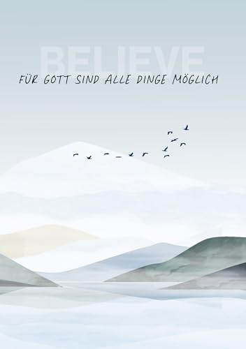 Für Gott sind alle Dinge möglich – Notizbuch von Gerth Medien