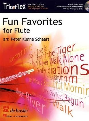 Fun Favorites for 1-3 Flutes, m. Audio-CD: CD zum Üben und Mitspielen (Play-Along und Demo). Schwierigkeitsgrad: leicht von De Haske Publications