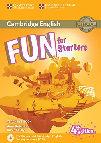 Fun for Starters 4th Edition: Teacher’s Book with downloadable audio von Klett Sprachen GmbH