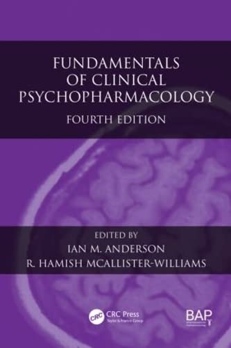 Fundamentals of Clinical Psychopharmacology von CRC Press