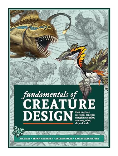 Fundamentals of Creature Design: How to Create Successful Concepts Using Functionality, Anatomy, Color, Shape & Scale von 3DTotal Publishing