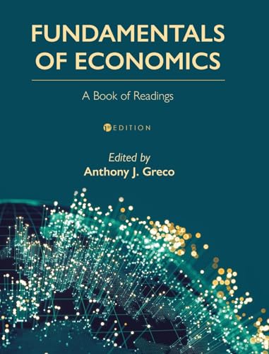 Fundamentals of Economics: A Book of Readings von Cognella Academic Publishing