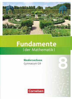 Fundamente der Mathematik 8. Schuljahr. Schülerbuch Gymnasium Niedersachsen von Cornelsen Verlag