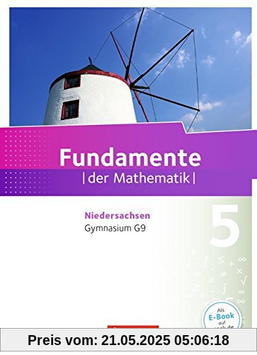 Fundamente der Mathematik - Gymnasium Niedersachsen: 5. Schuljahr - Schülerbuch