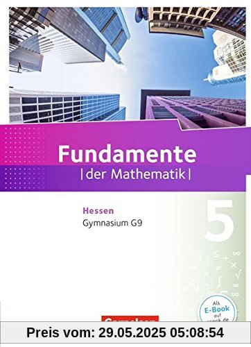 Fundamente der Mathematik - Hessen / 5. Schuljahr - Schülerbuch Fundamente der Mathematik - Hessen / 5. Schuljahr - Schülerbuch