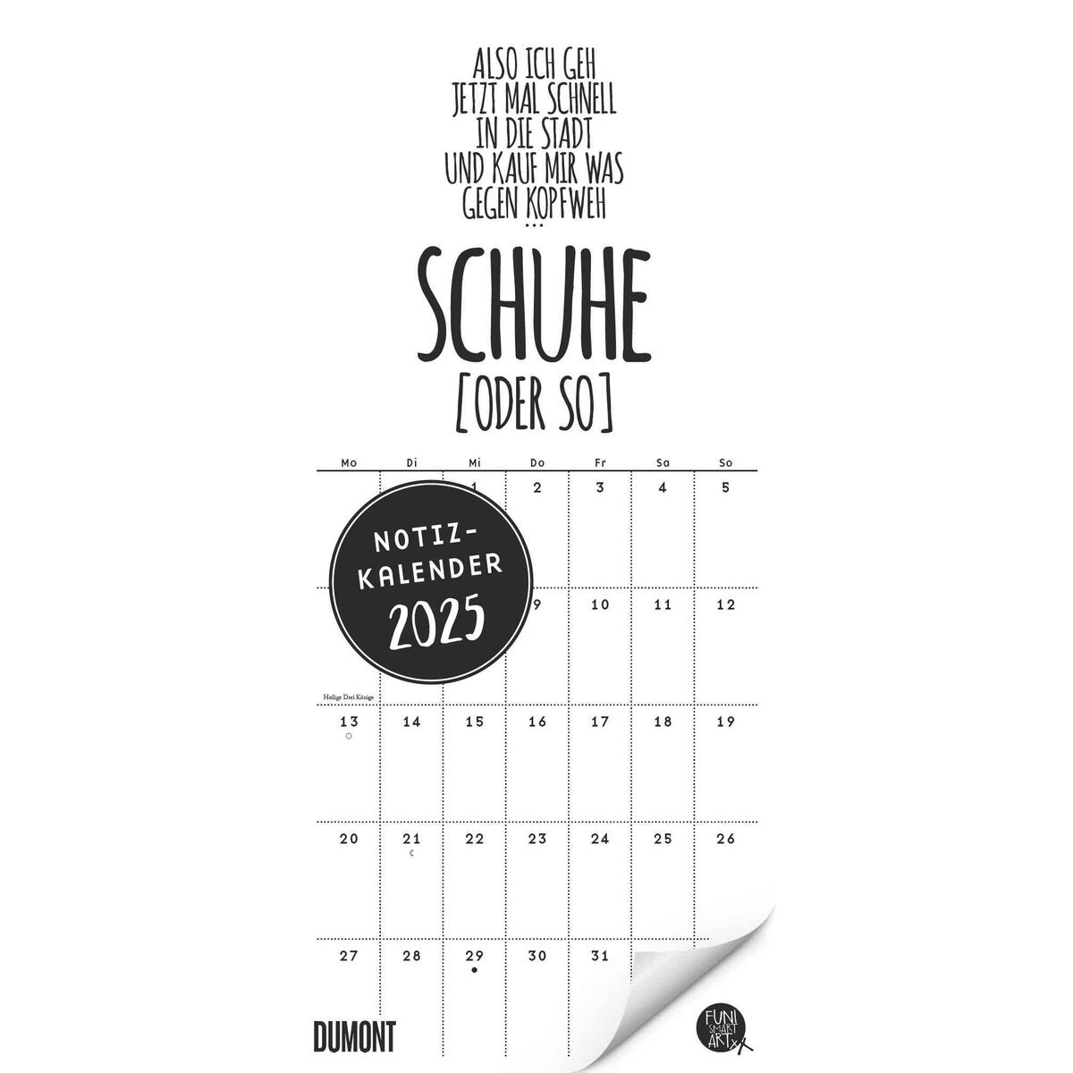 Funi Smart Art Notizkalender 2025 - Planer - Funny Quotes, Sprüche - Format 22 x... Funi Smart Art Notizkalender 2025 - Planer - Funny Quotes, Sprüche - Format 22 x... von Neumann Verlage GmbH & Co