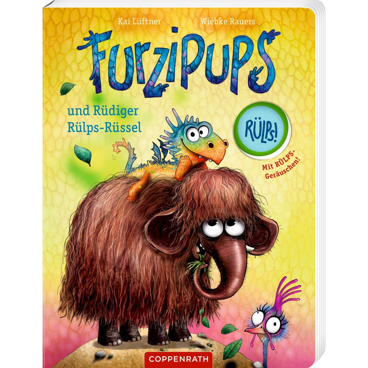Furzipups und Rüdiger Rülps-Rüssel (Pappbilderbuch) von Coppenrath