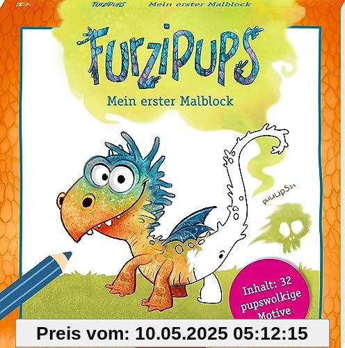 Furzipups: Mein erster Malblock: 32 pupswolkige Motive Furzipups: Mein erster Malblock: 32 pupswolkige Motive