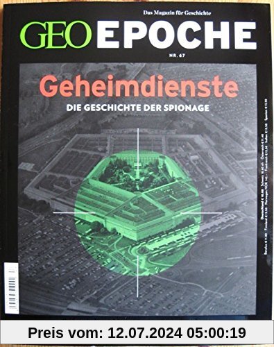 GEO Epoche 67/2014 - Geheimdienste