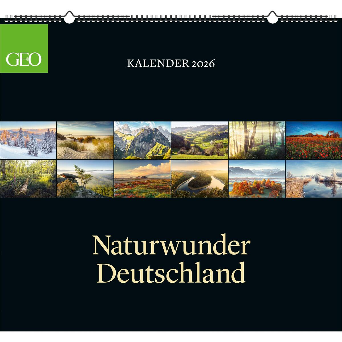 GEO Naturwunder Deutschland 2026 - Wandkalender im Format 60 x 55 von Neumann Verlage GmbH & Co