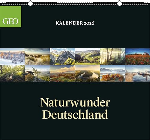 GEO Naturwunder Deutschland 2026 - Wandkalender im Format 60 x 55 von GEO