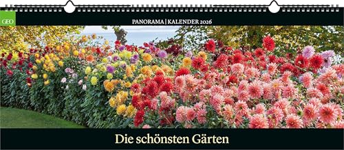 GEO Panorama: Die schönsten Gärten 2026 - Panorama-Kalender - Wand-Kalender - Groß-Format - Bildkalender - 120x50 cm GEO Panorama: Die schönsten Gärten 2026 - Panorama-Kalender - Wand-Kalender - Groß-Format - Bildkalender - 120x50 cm von GEO