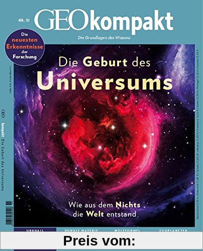 GEO kompakt / GEOkompakt 51/2017 - Die Geburt des Universums
