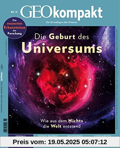 GEO kompakt / GEOkompakt 51/2017 - Die Geburt des Universums